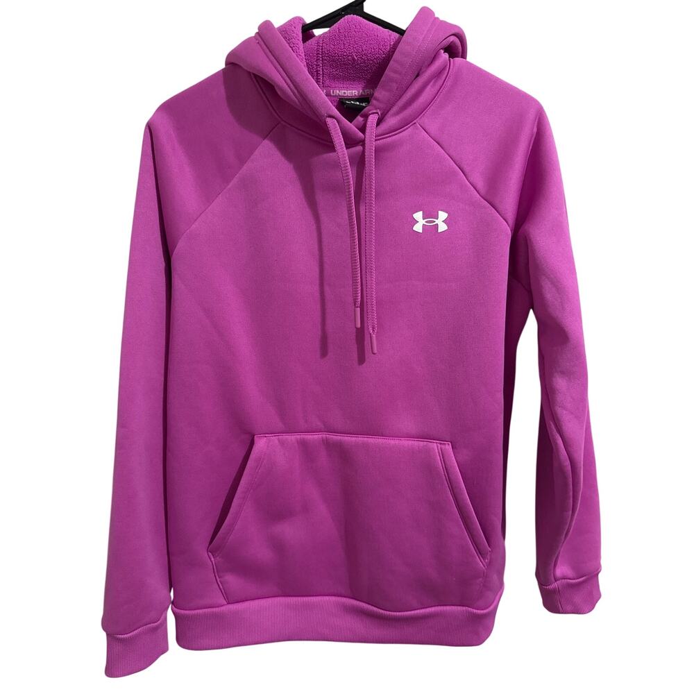 Women’s under armor purple hoodie size Medium